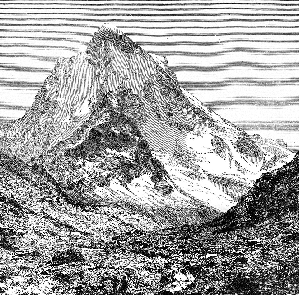 Mount Moira, India, 1895 av Unbekannt