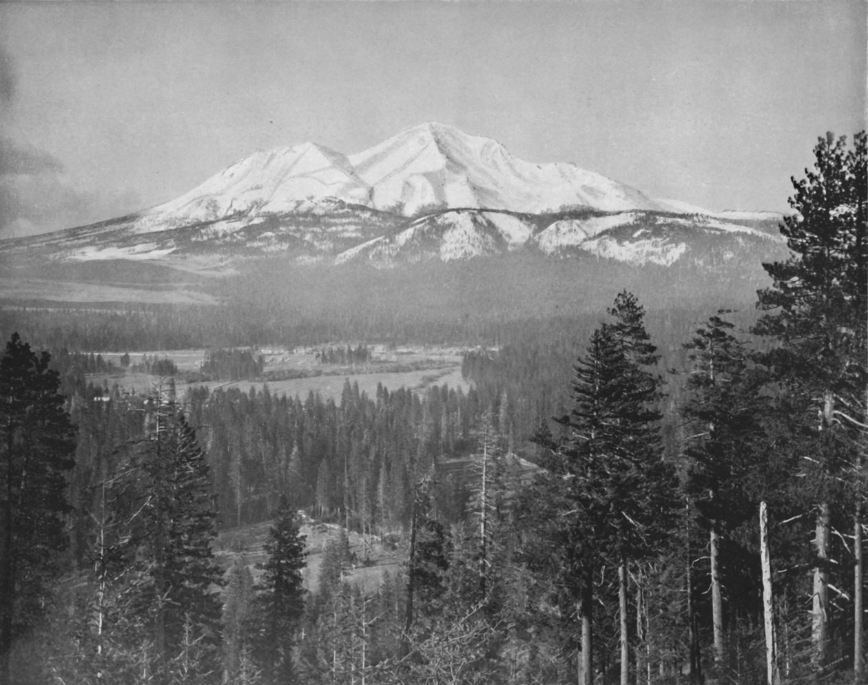 Mount Shasta, 1800-tallet av Unbekannt