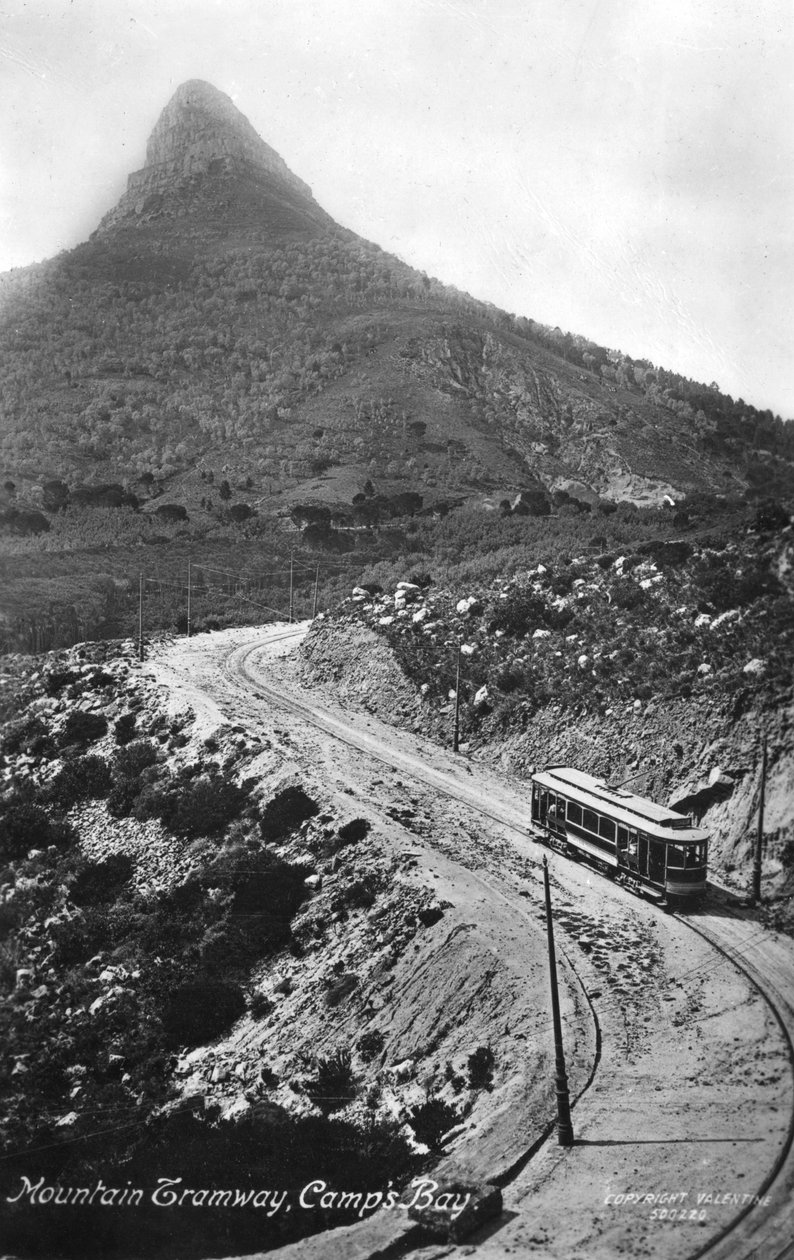 Fjelltrikk, Camps Bay, Cape Town, Sør-Afrika, 1917 av Unbekannt