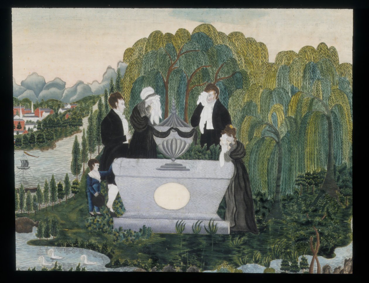 Sorgbilde, ca. 1810. av Unbekannt