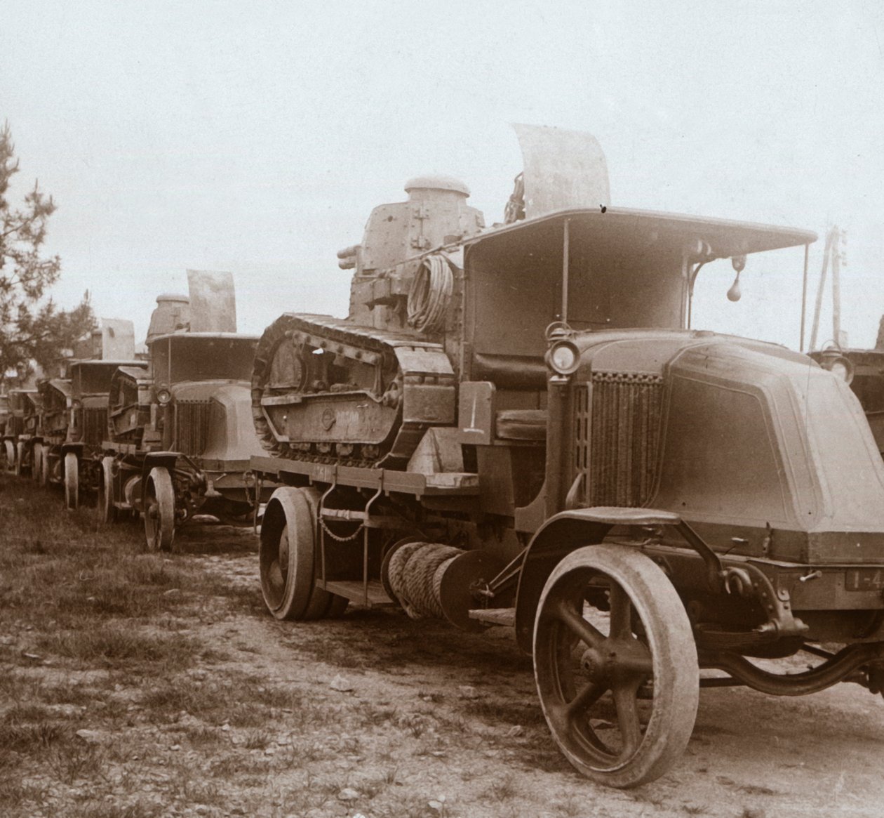 Flytte om kvelden, c1914-c1918 av Unbekannt