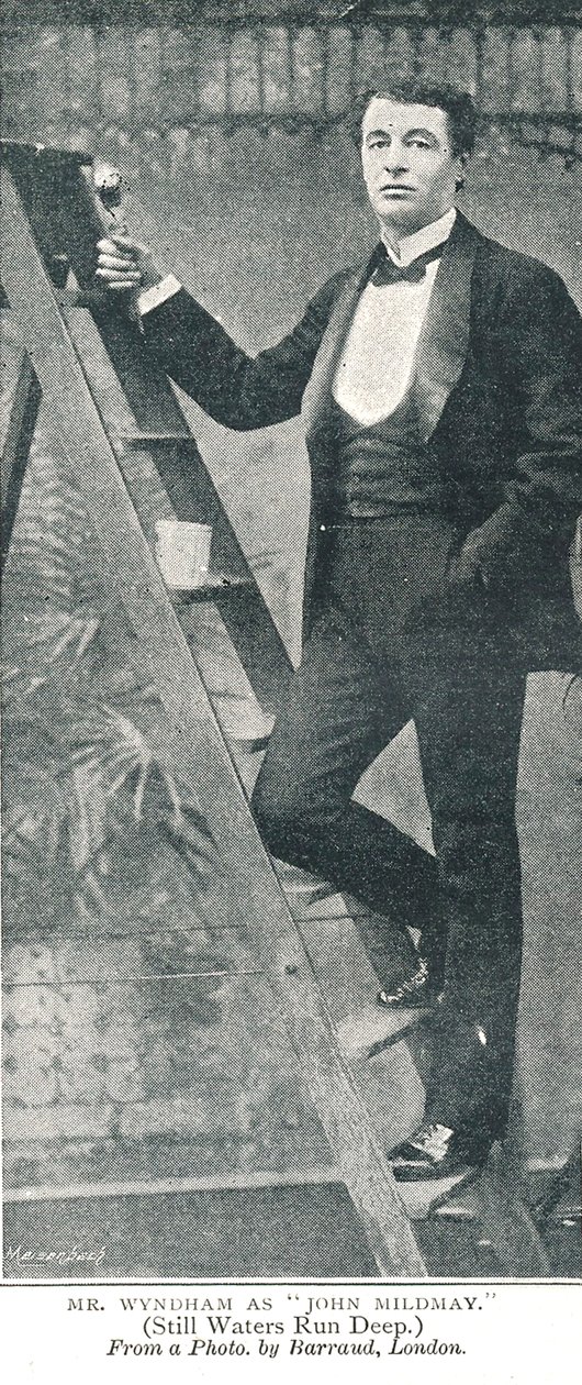 Mr Charles Wyndham, ca. 1890-tallet av Unbekannt