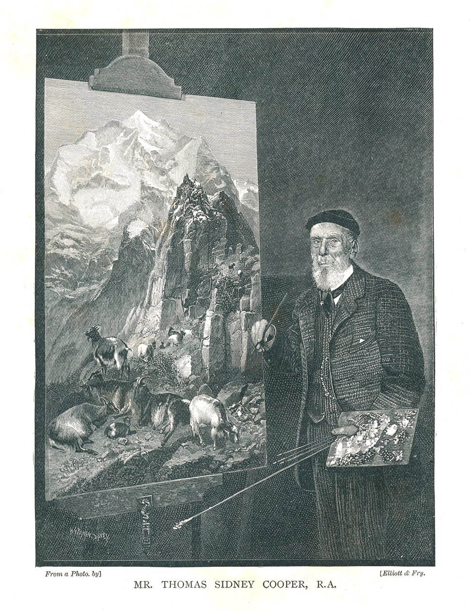 Mr Thomas Sidney Cooper R.A, 1894 av Unbekannt