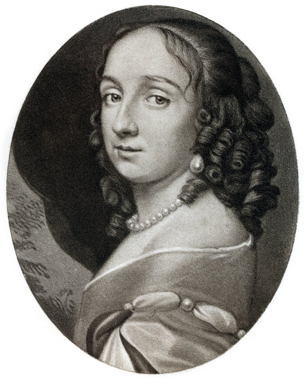 Mrs Claypole Elizabeth Cromwell, andre datter av Oliver Cromwell, 1600-tallet, 1899. av Unbekannt