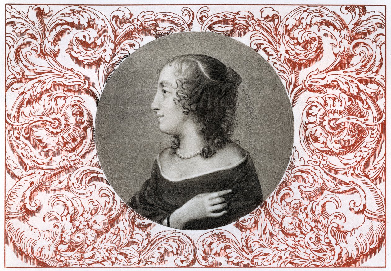 Mrs Claypole Elizabeth Cromwell, andre datter av Oliver Cromwell, 1600-tallet, 1899. av Unbekannt