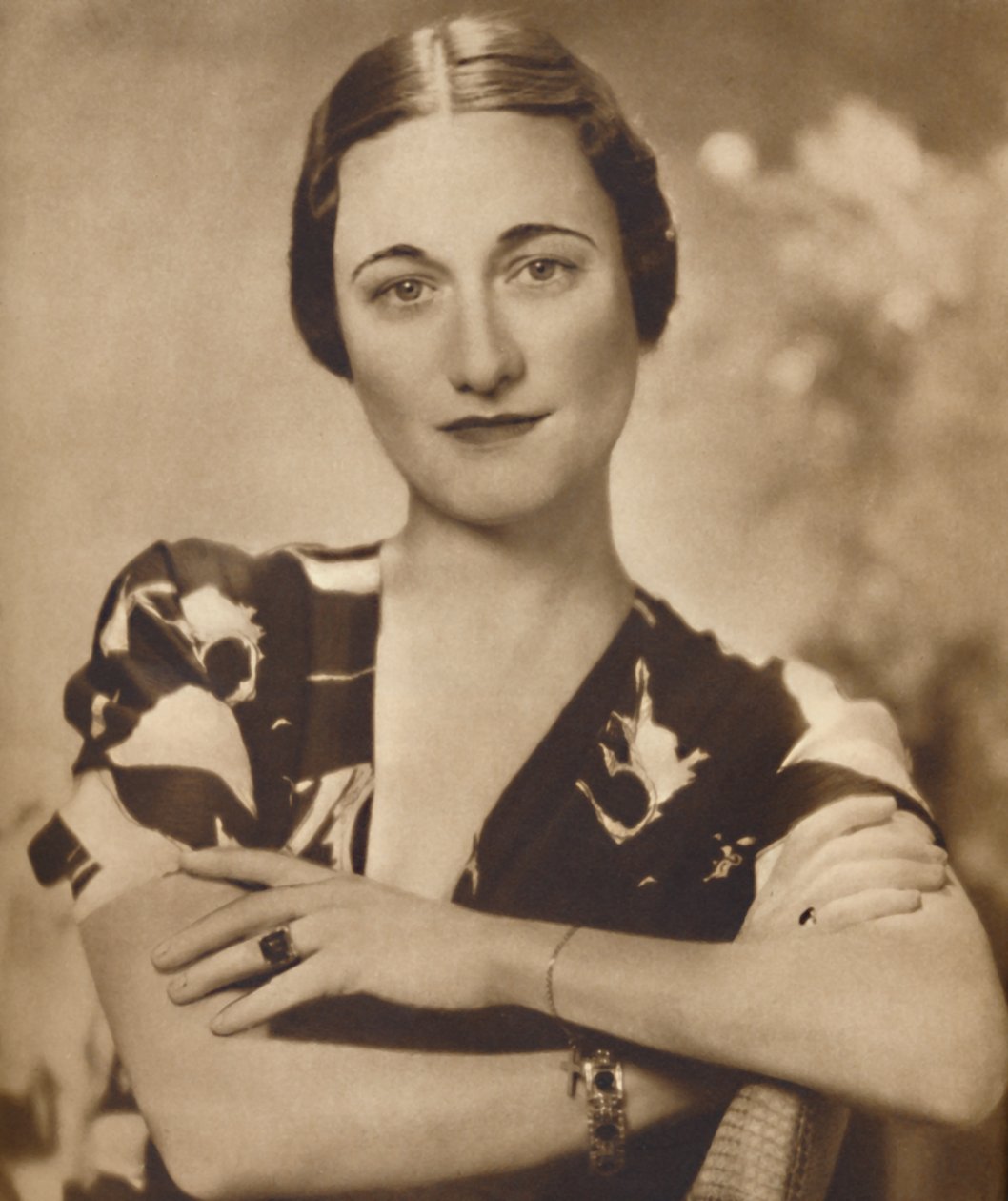 Mrs Simpson: A Studio Portrait, 1937 av Unbekannt
