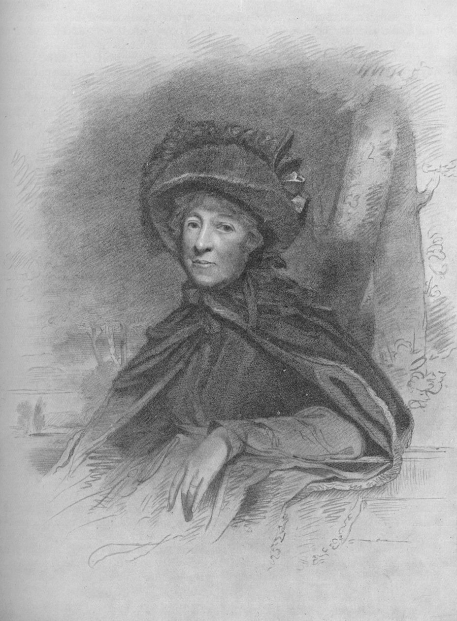 Mrs. Thrale Etterpå Piozzi f. 1741, d. 1821, 1907 av Unbekannt