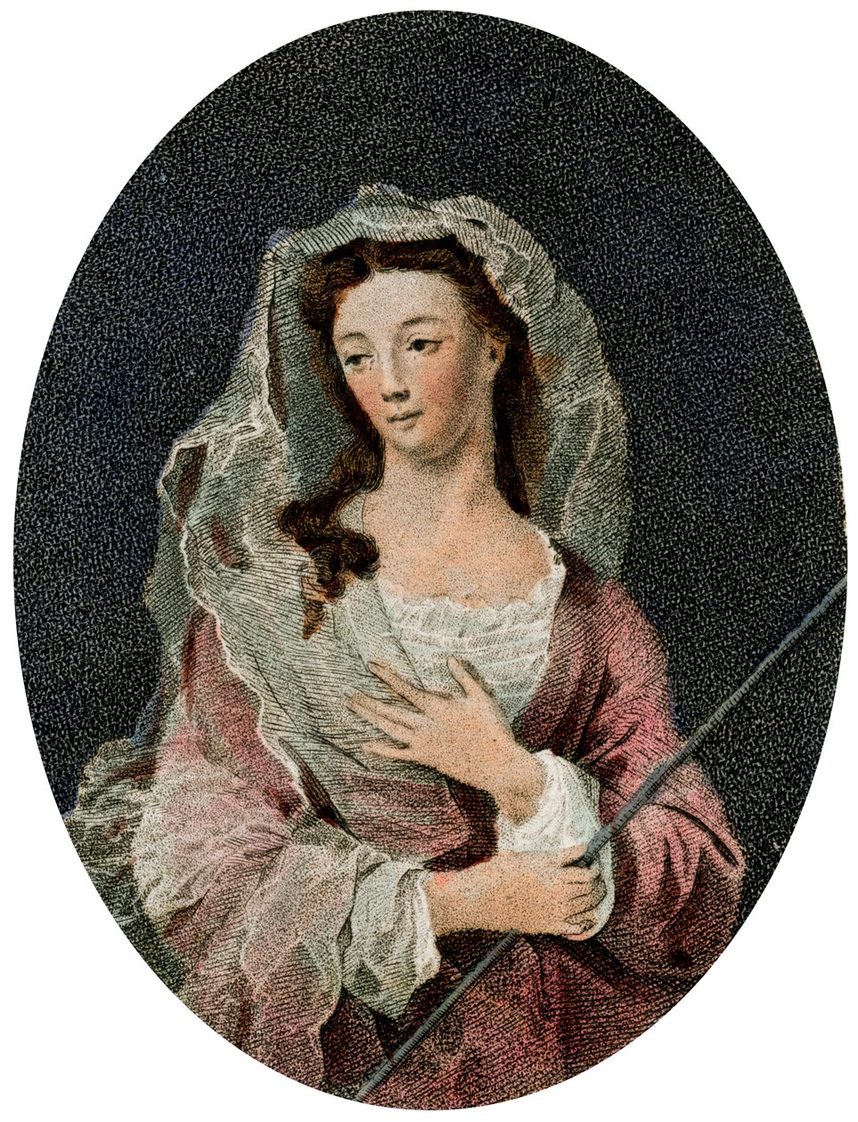 Fru Woffington, 1795 av Unbekannt