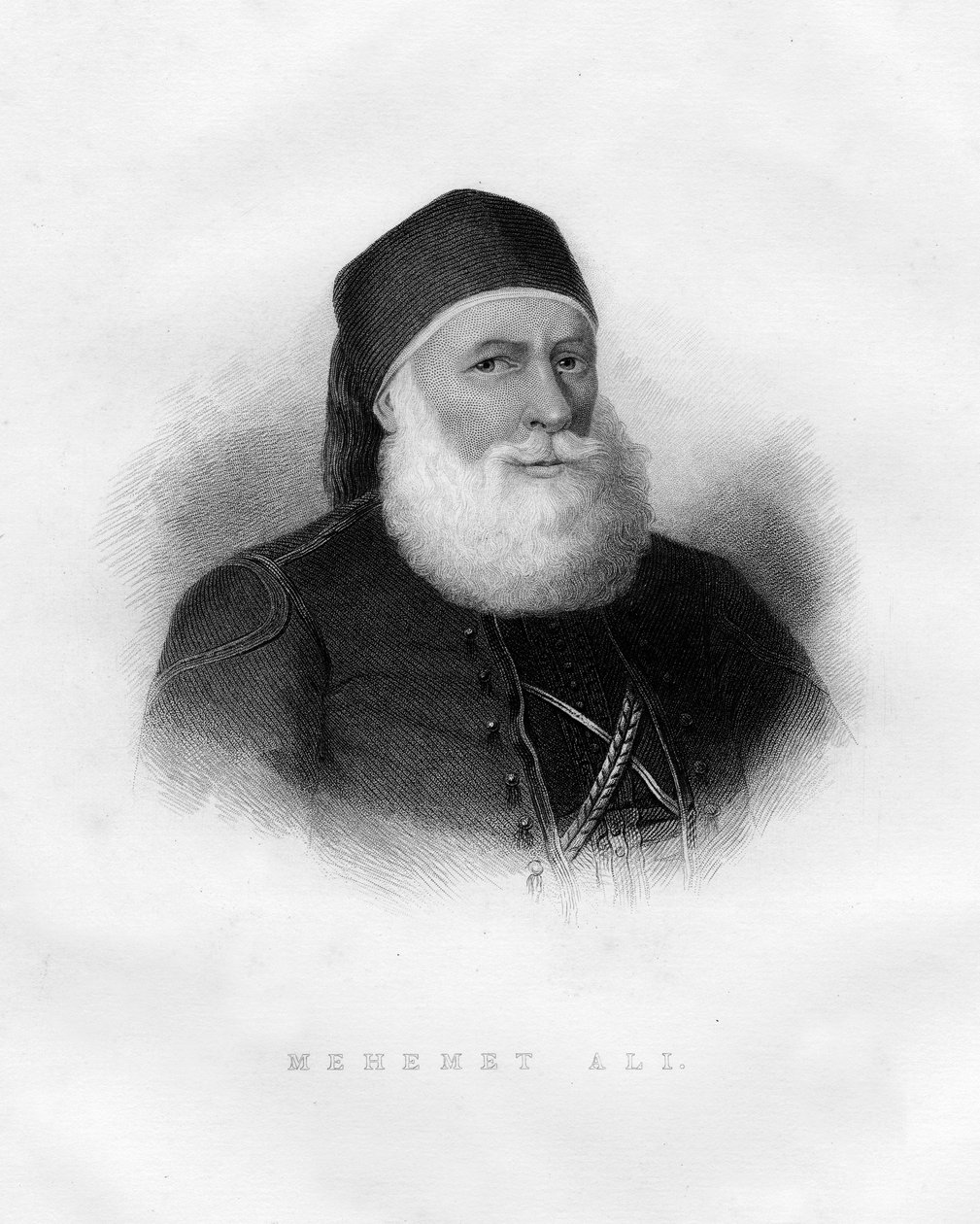 Muhammad Ali Pasha, visekonge av Egypt, 1800-tallet av Unbekannt