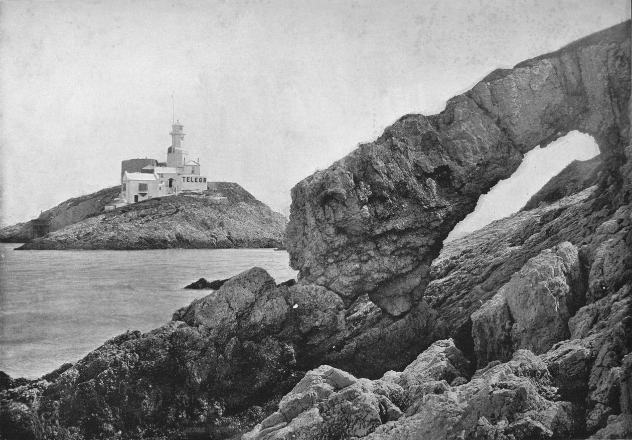 Mumbles - The Lighthouse, 1895 av Unbekannt