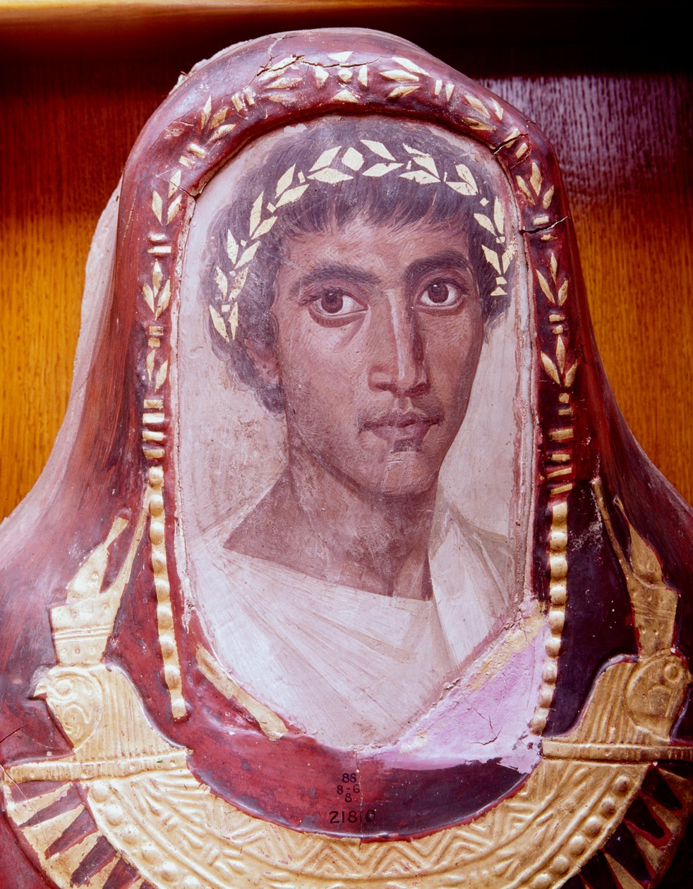 Mummietui og portrett av Artemidorus, fra Hawara, Egypt, romertiden, c100-c120 av Unbekannt