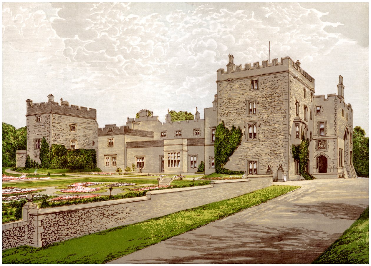 Muncaster Castle, Lord Muncaster, Cumberland, c1880 av Unbekannt