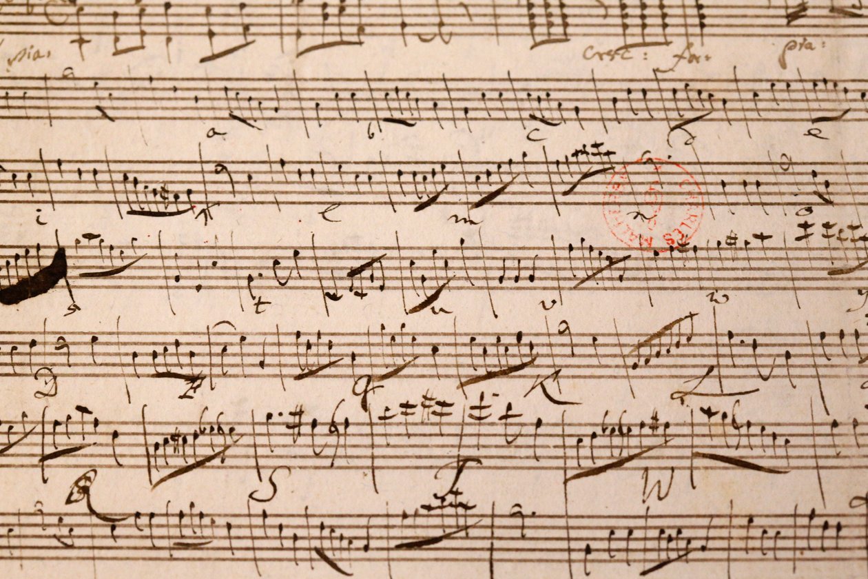 Musikk, Wolfgang Amadeus Mozart, Paris, Frankrike av Unbekannt