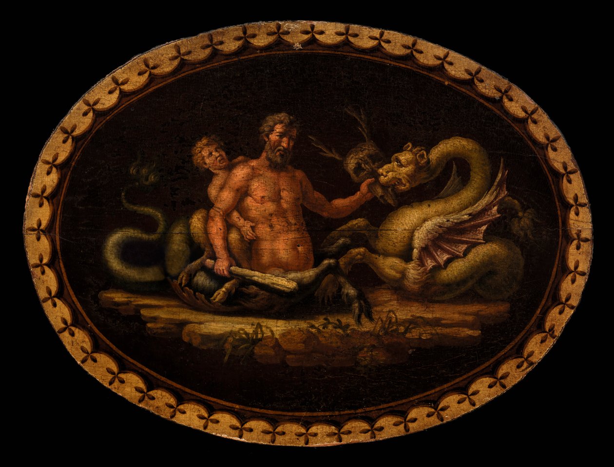 Mytologisk scene, 1700-tallet. av Unbekannt