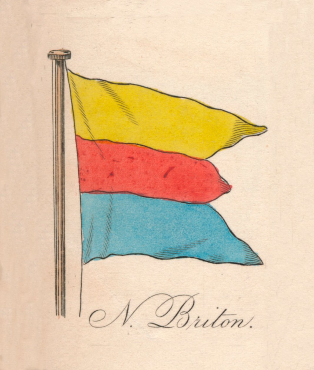 N. Brit, 1838 av Unbekannt