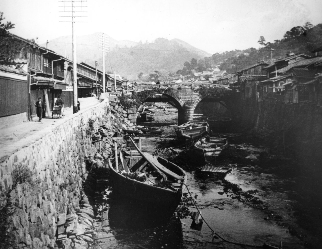 Nagasaki, Japan, ca 1900 av Unbekannt