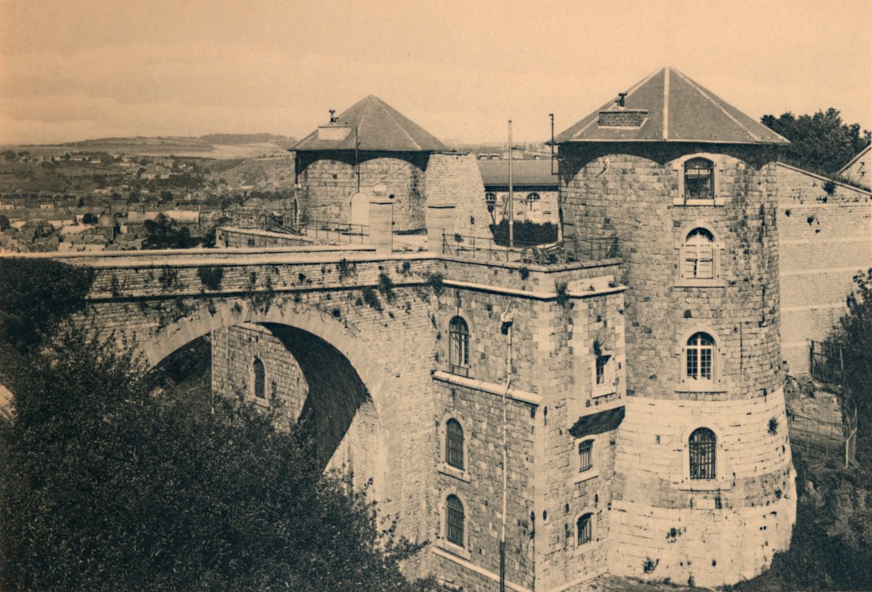 Namur citadell. Grevenes slott, ca 1900 av Unbekannt