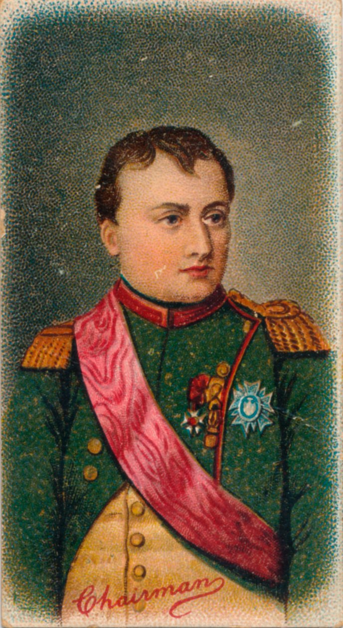 Napoleon Bonaparte 1769-1821, fransk general og keiser, 1912 av Unbekannt