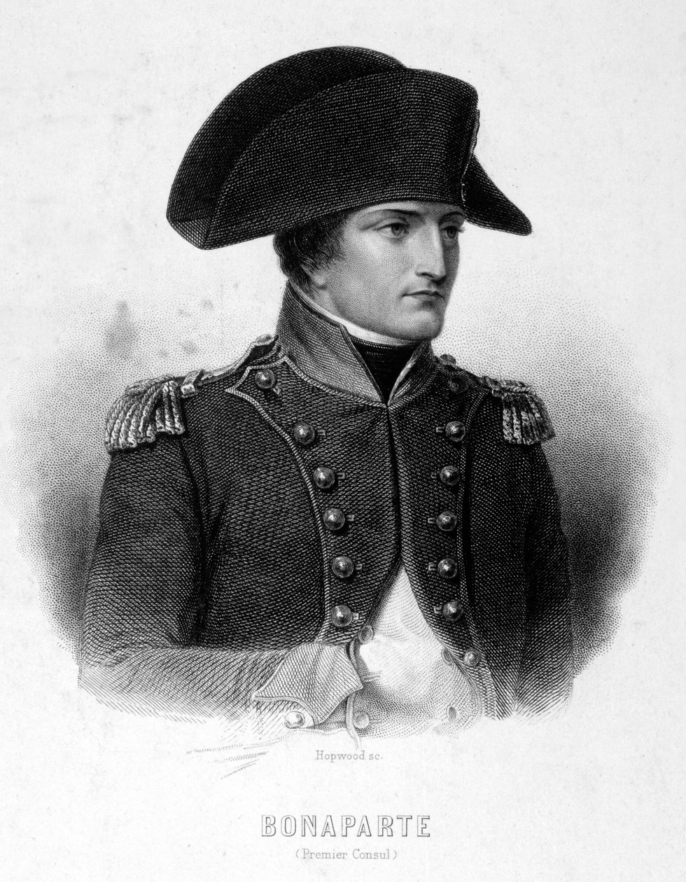 Napoleon Bonaparte, 1800-tallet av Unbekannt