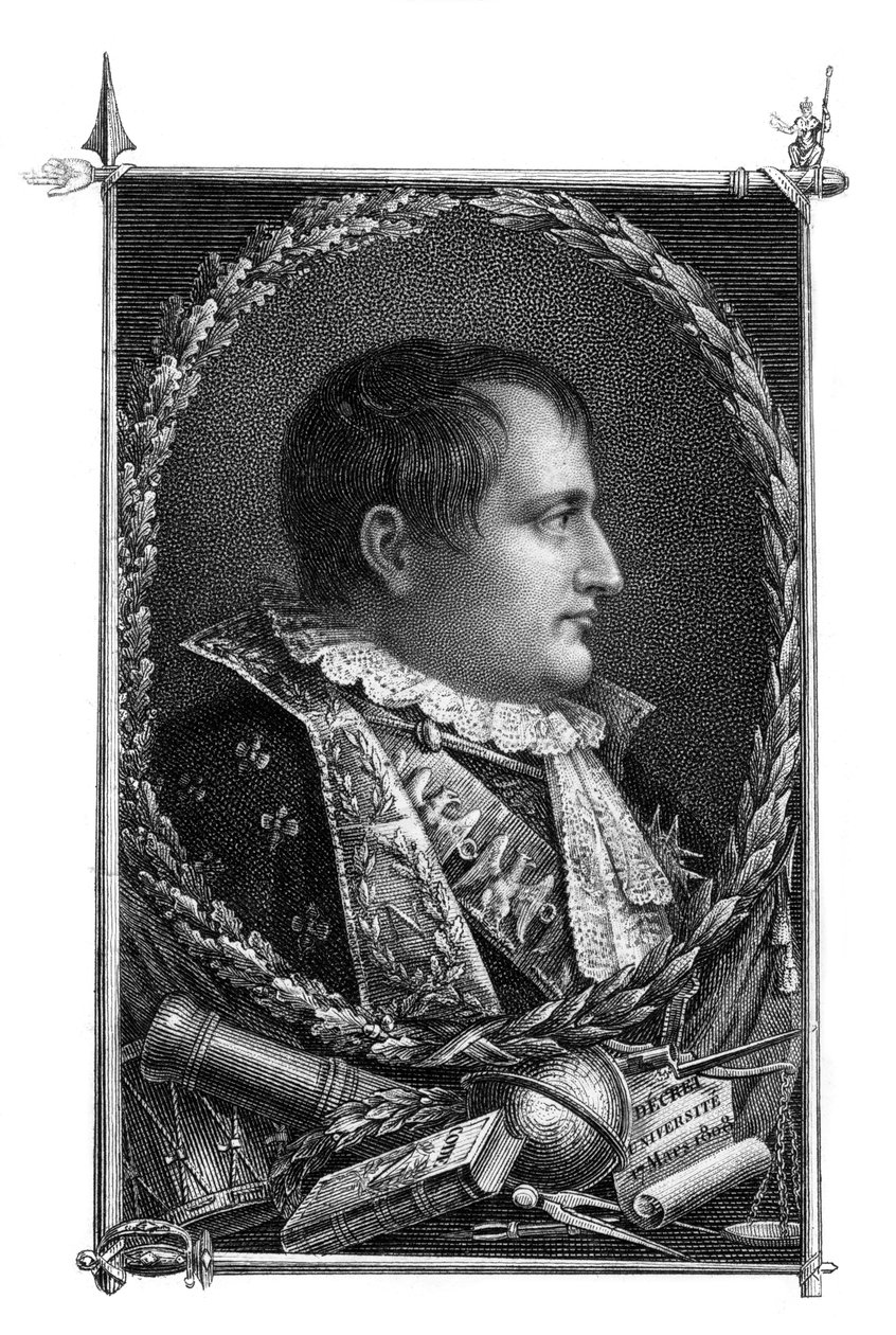 Napoleon Bonaparte, fransk general og keiser av Unbekannt