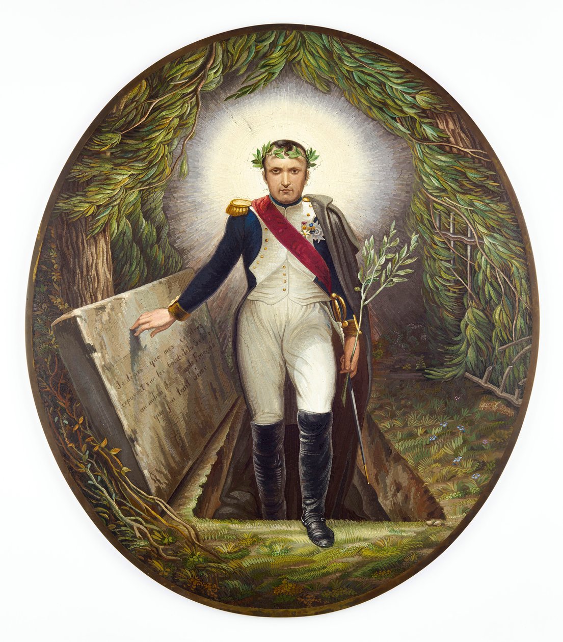 Napoleon kommer ut av graven sin, 1869. av Unbekannt