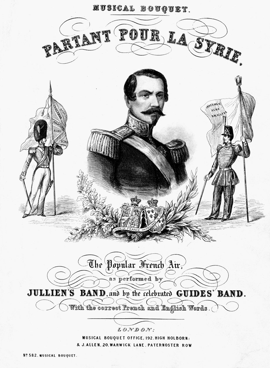 Napoleon III, franskmennenes keiser, 1855 av Unbekannt