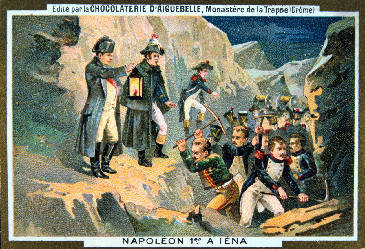 Napoleon i slaget ved Jena, 14. oktober 1806, 1800-tallet av Unbekannt