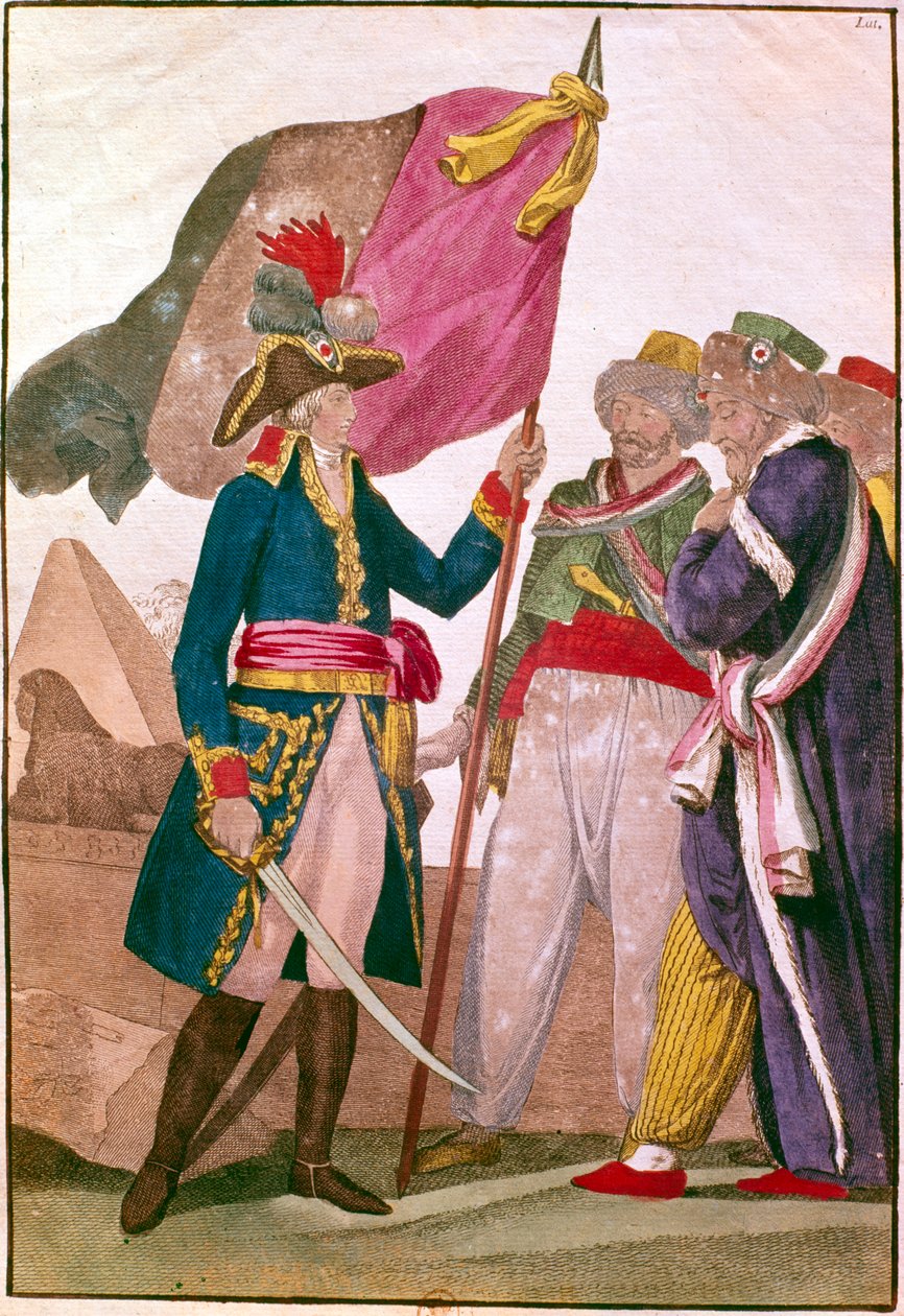 Napoleon i Egypt, 1799 av Unbekannt