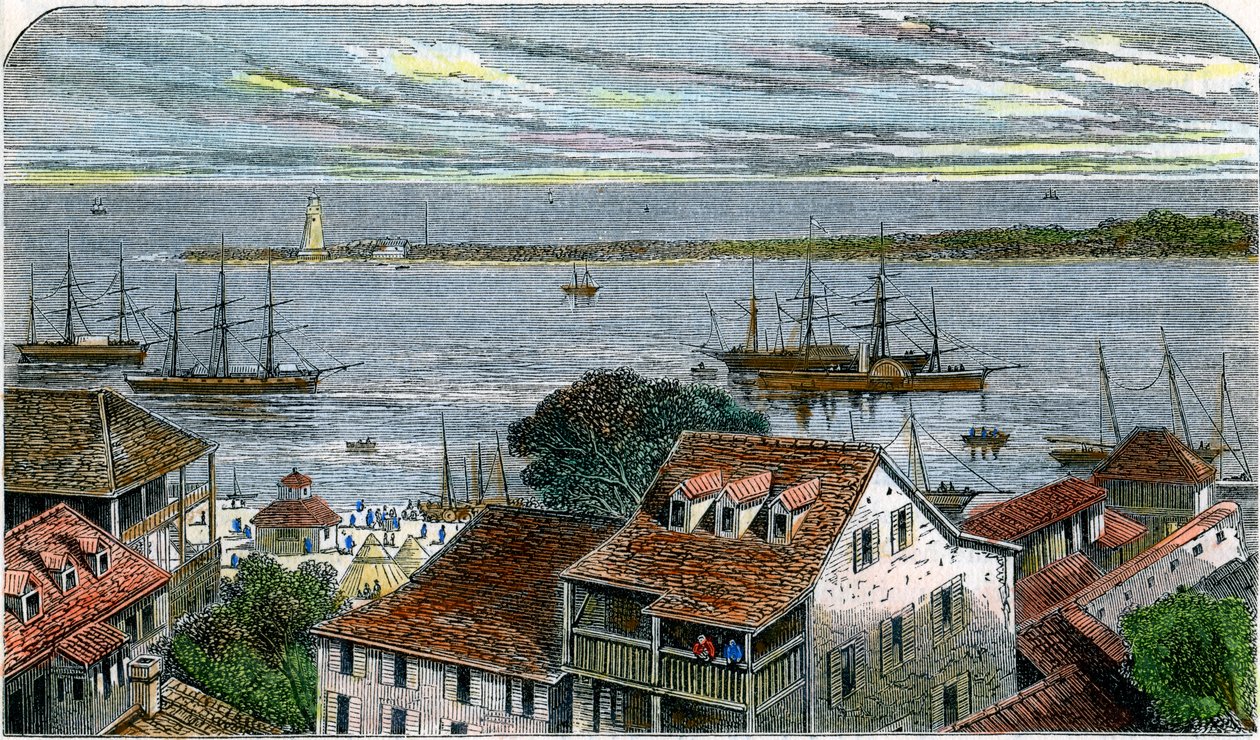Nassau, Bahamas, ca 1880 av Unbekannt