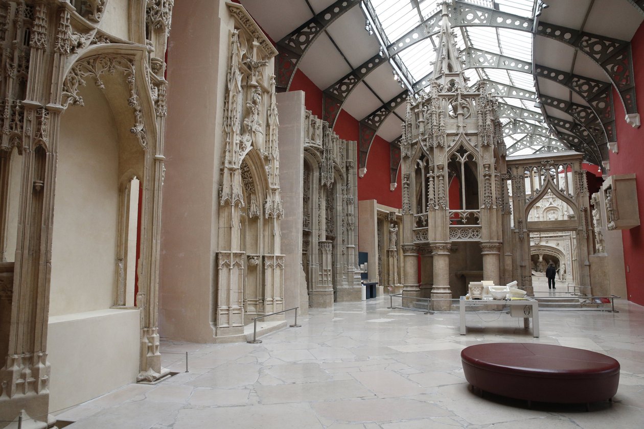 Nasjonalmuseet for franske monumenter. Utstillingslokale, Paris, Frankrike av Unbekannt