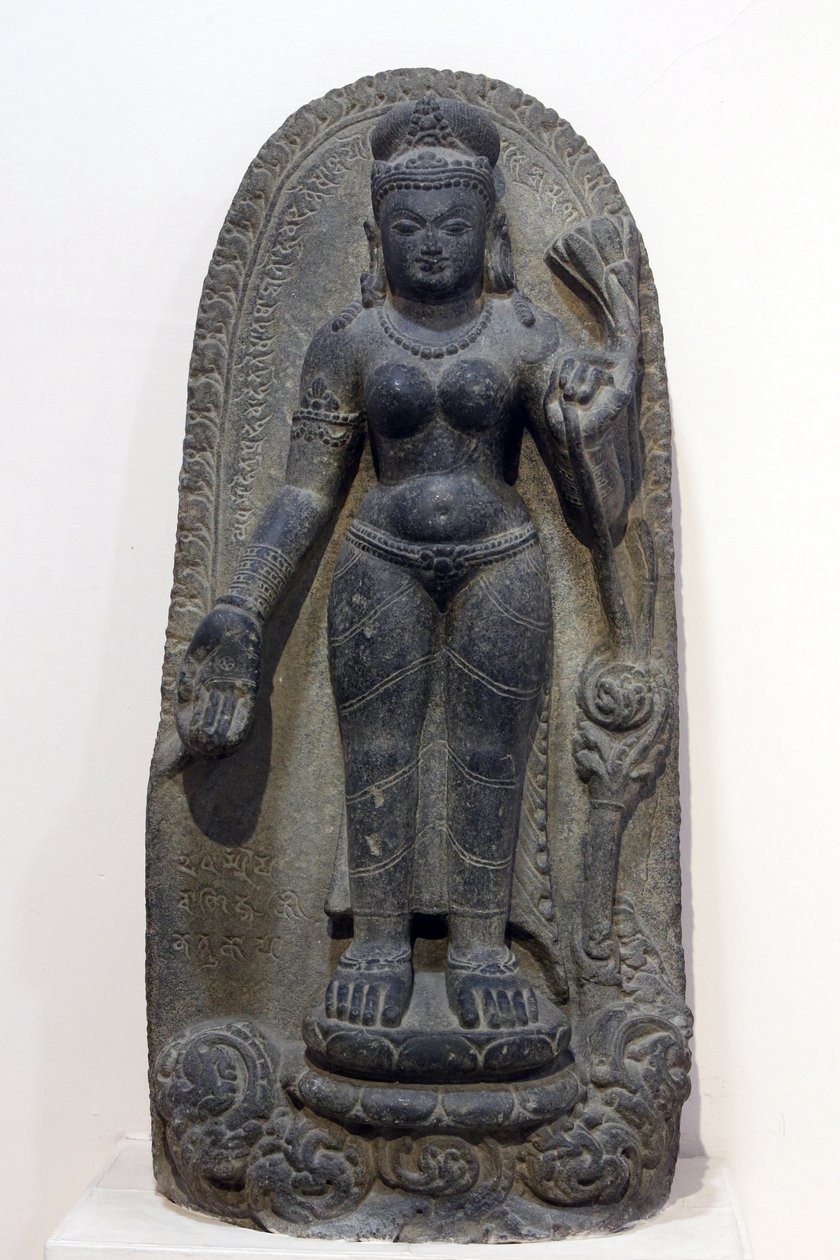 Nasjonalmuseet i India, Delhi. Tara. Pala, 800-tallet e.Kr., Bihar. Stein. India. av Unbekannt