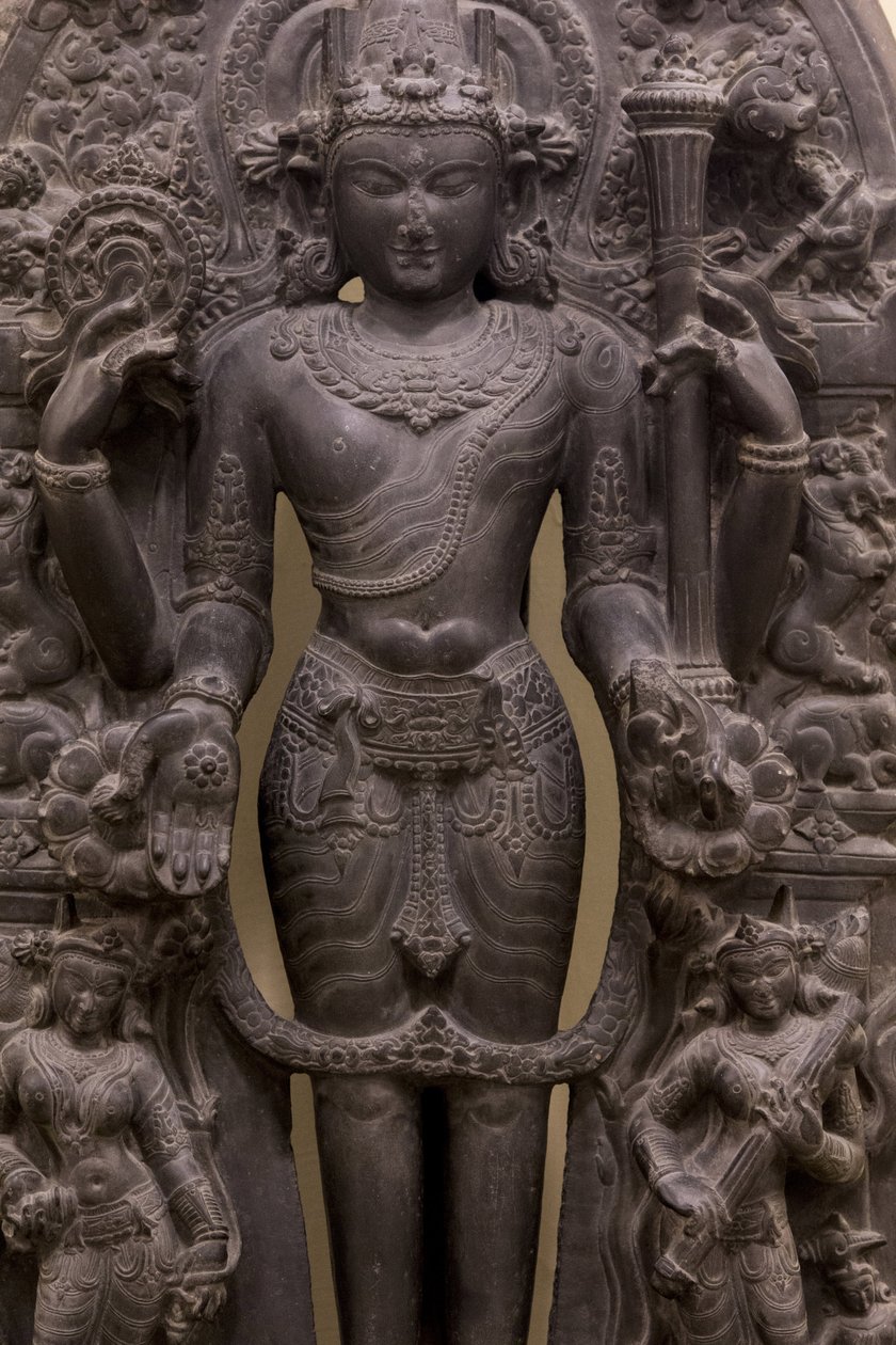 Nasjonalmuseet i India, Delhi. Vishnu. Pala av Unbekannt