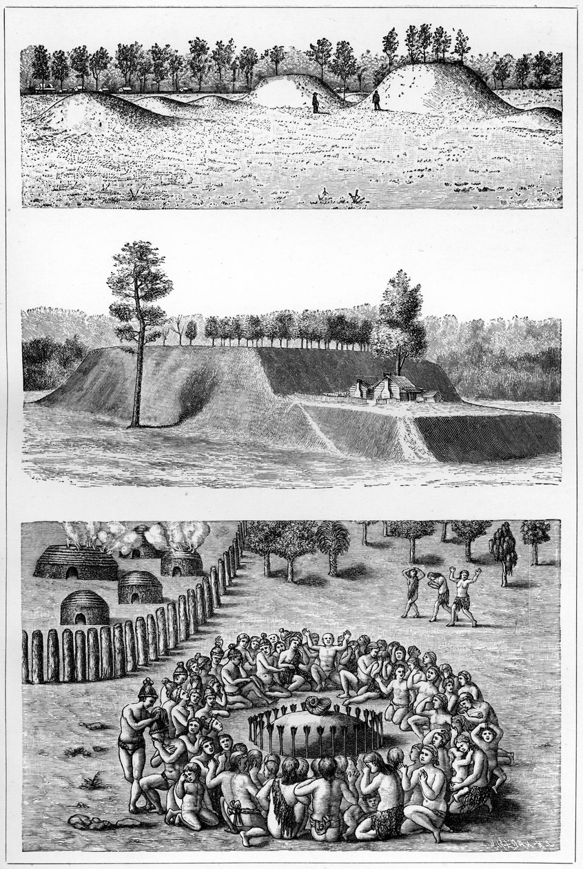 Indianske arkeologiske steder, USA, 1901 av Unbekannt