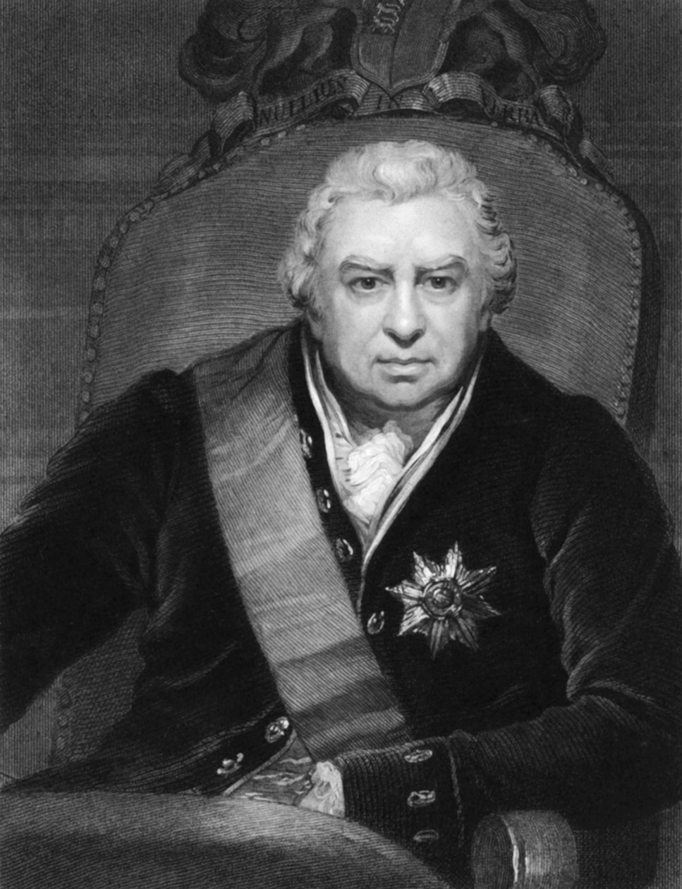 Naturforsker Sir Joseph Banks av Unbekannt