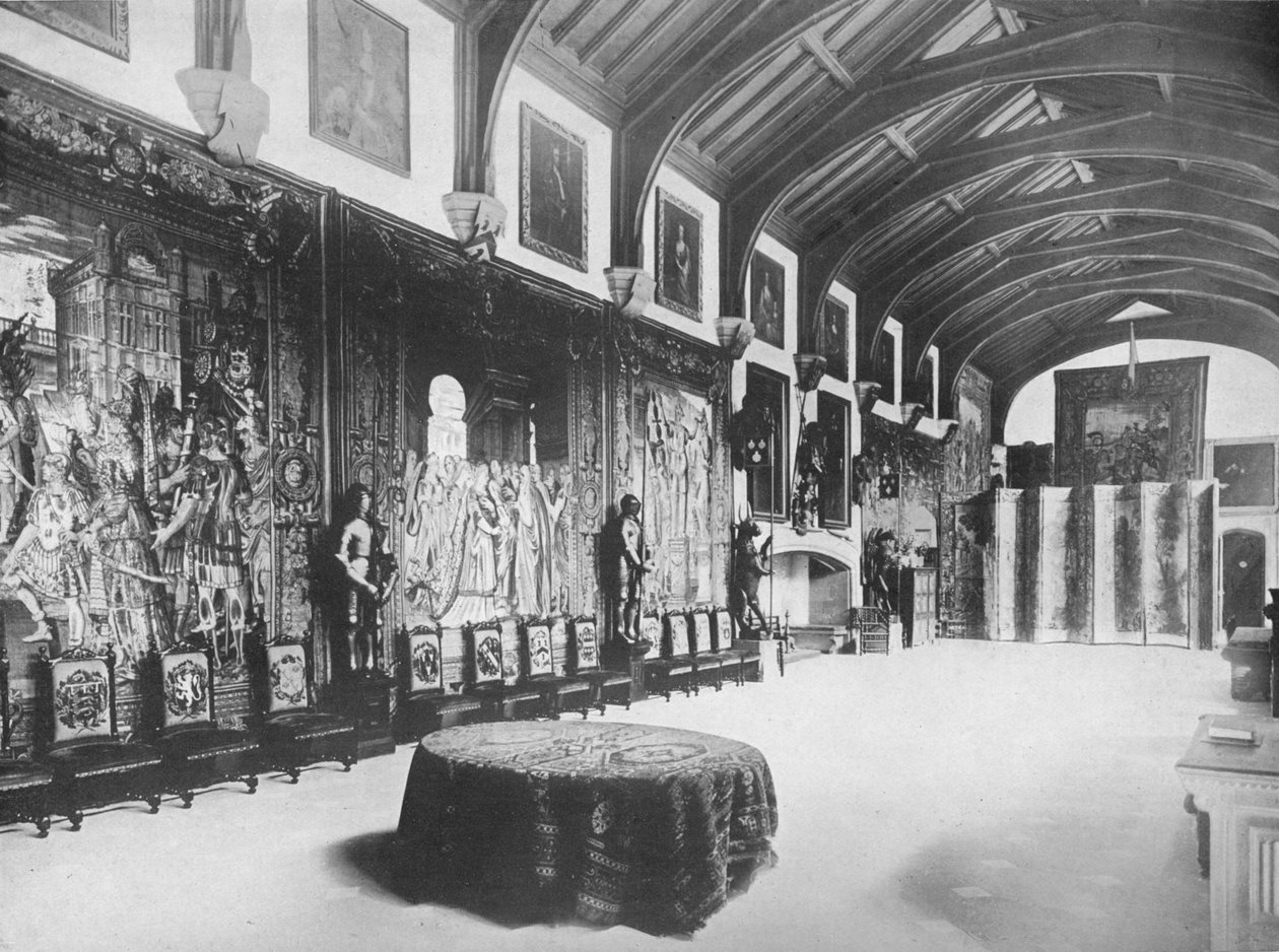 Naworth Castle, Cumberland - Jarlen av Carlisle, 1910 av Unbekannt
