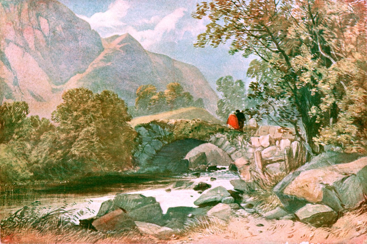 Nær Bettws-y-Coed, Nord-Wales, c1900. av Unbekannt