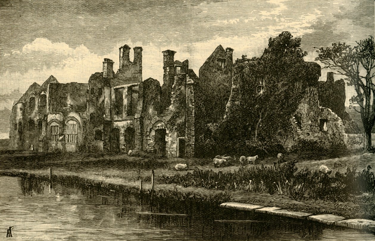 Neath Abbey, 1898. av Unbekannt
