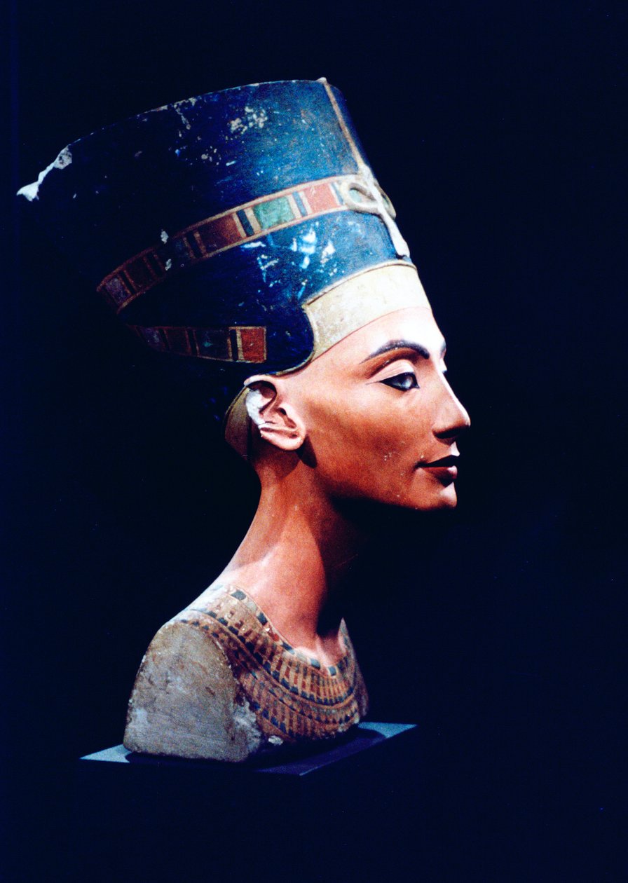 Nefertiti, egyptisk dronning og konsort av Akhenaten, 1300-tallet f.Kr av Unbekannt