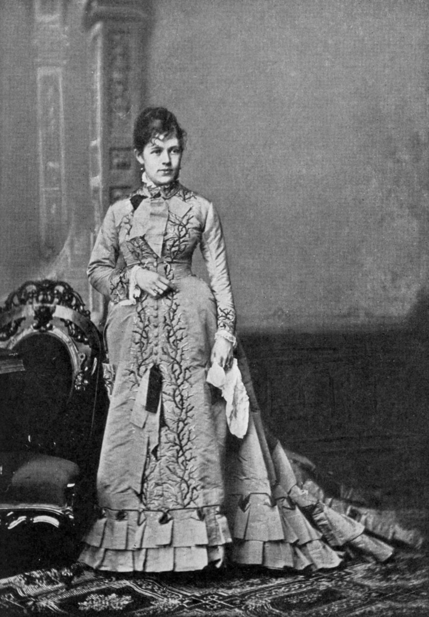 Nellie Grant Sartoris, datter av Ulysses S Grant, 1800-tallet, 1908 av Unbekannt