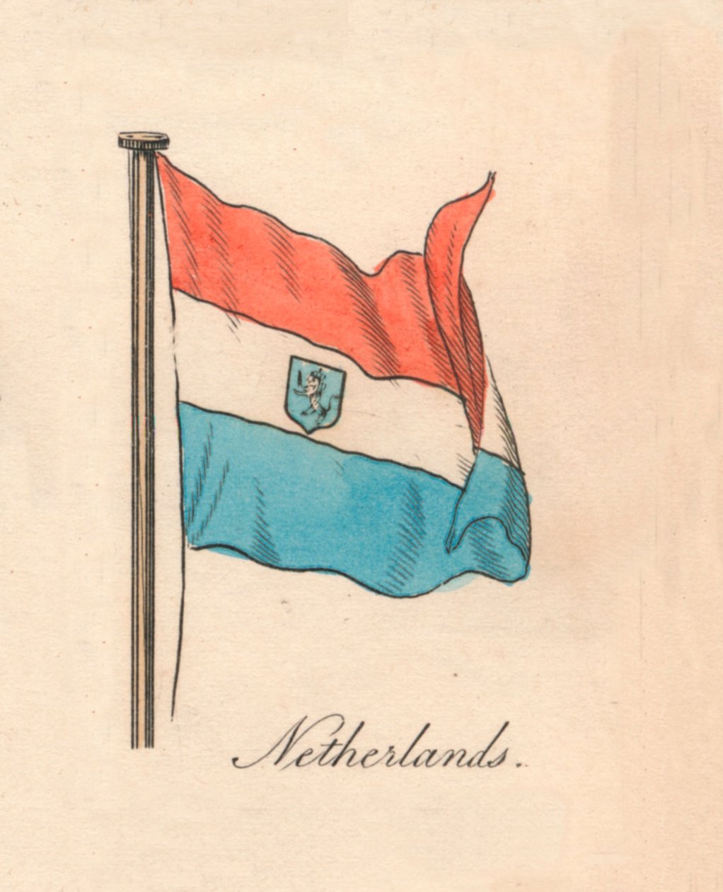 Nederland, 1838 av Unbekannt
