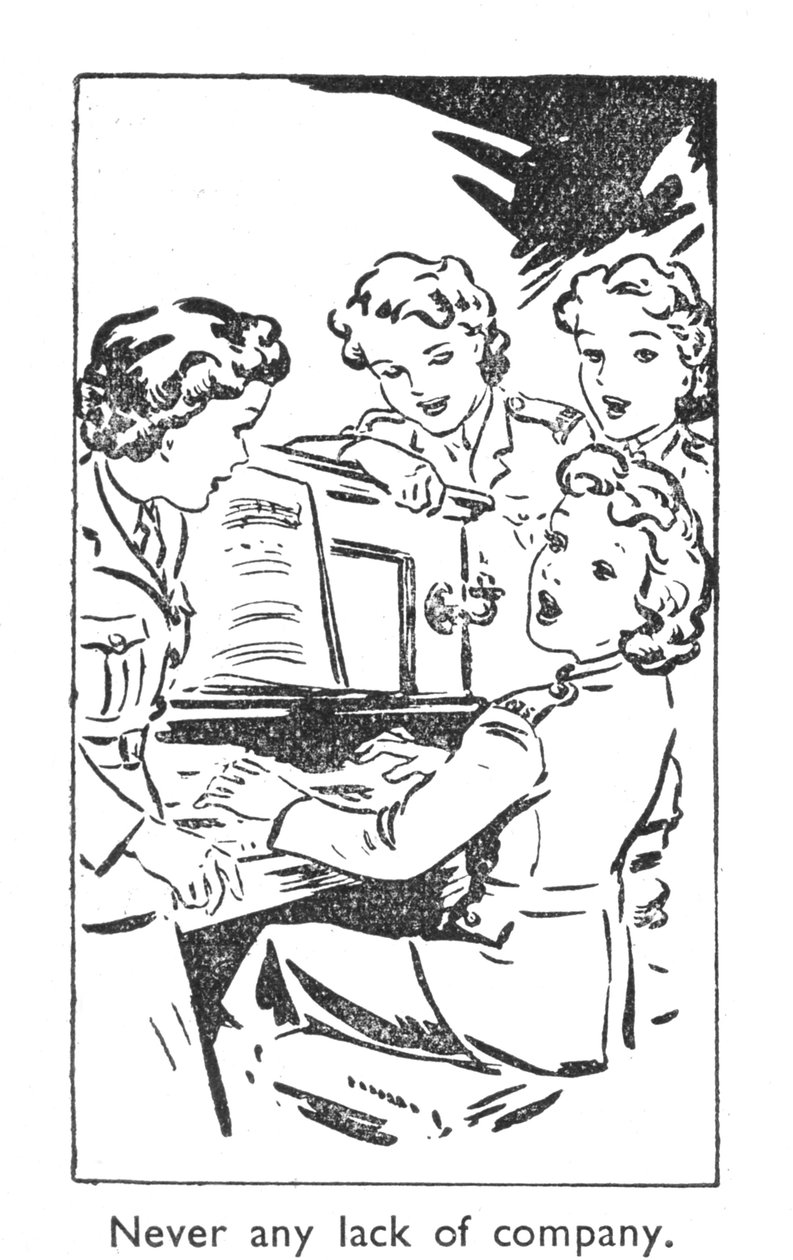 Aldri mangel på selskap, 1940 av Unbekannt