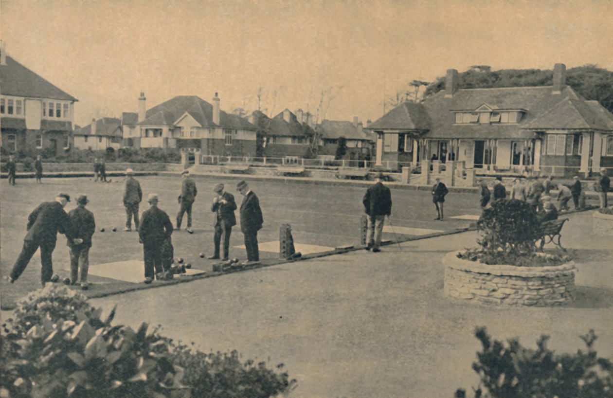 New Bowling Green, Woodland Avenue, Boscombe, 1929 av Unbekannt
