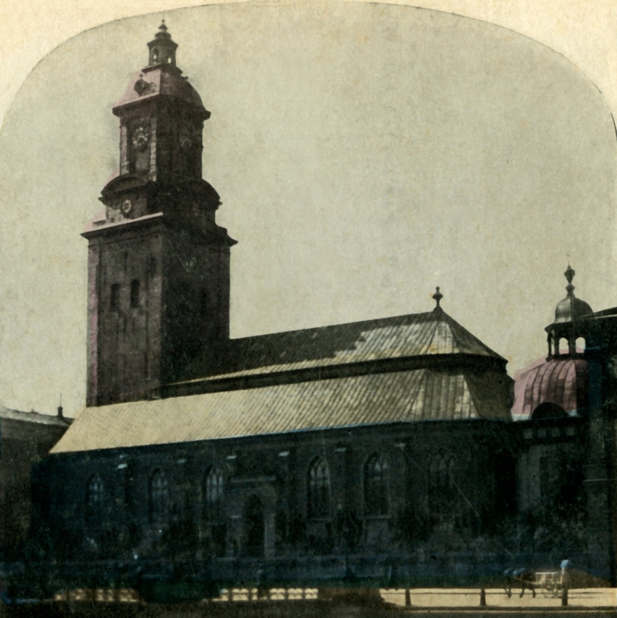 Ny kirke, Bergen, Norge, ca 1900. av Unbekannt