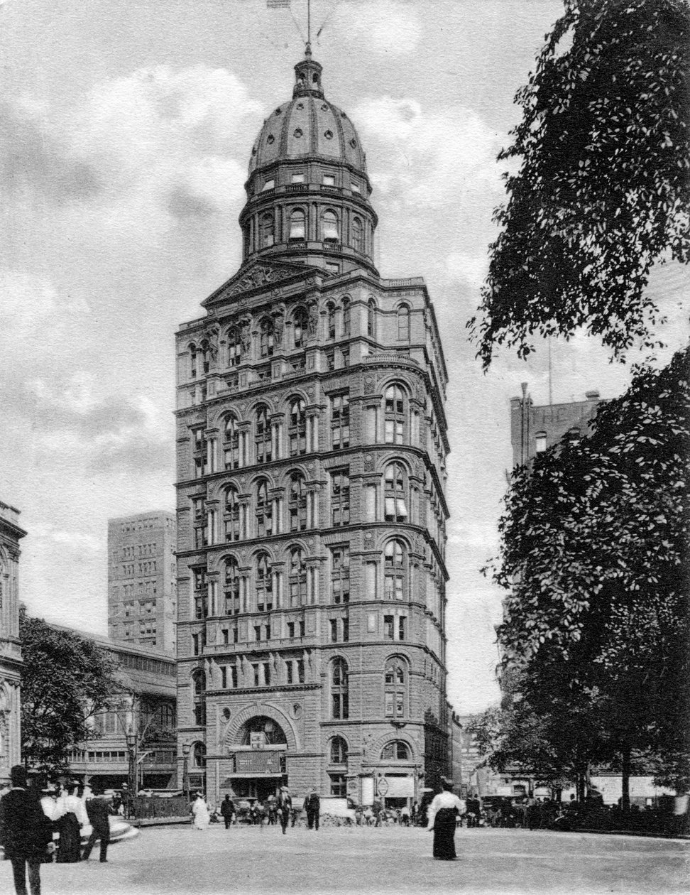 New York World Building, New York City, New York, USA, tidlig på 1900-tallet av Unbekannt