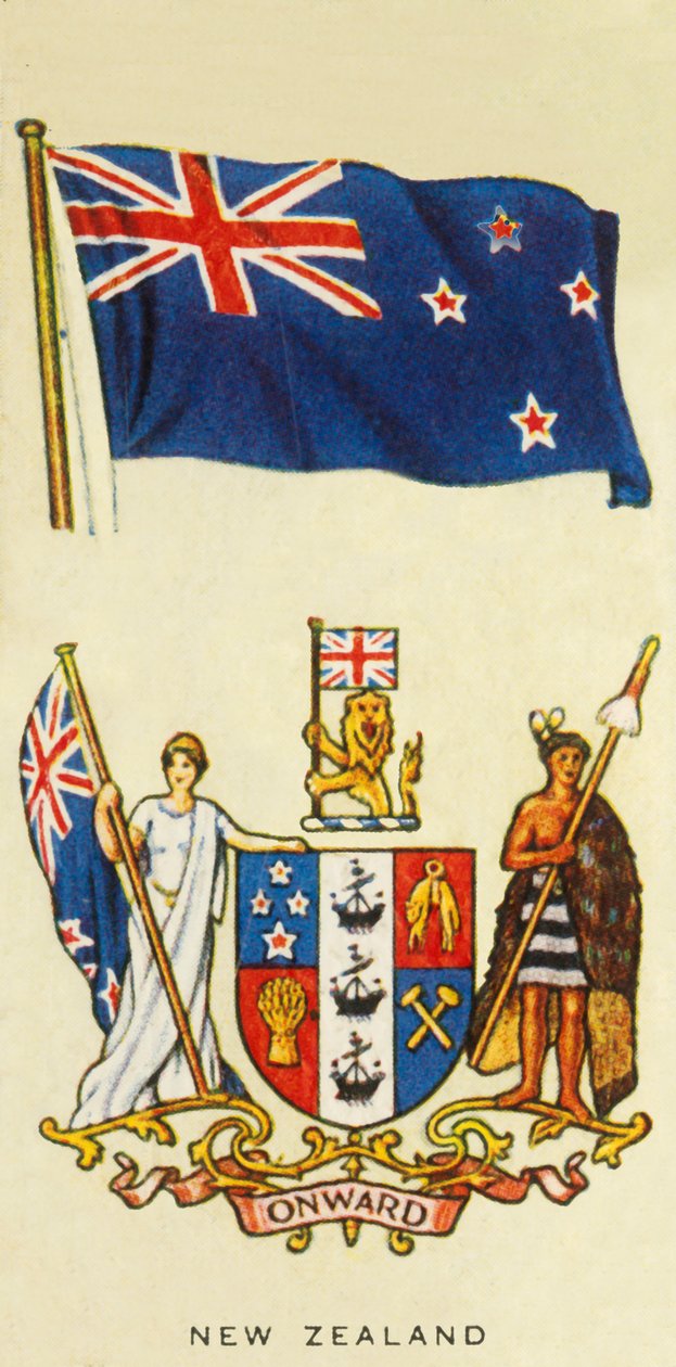 New Zealand, ca 1935. av Unbekannt
