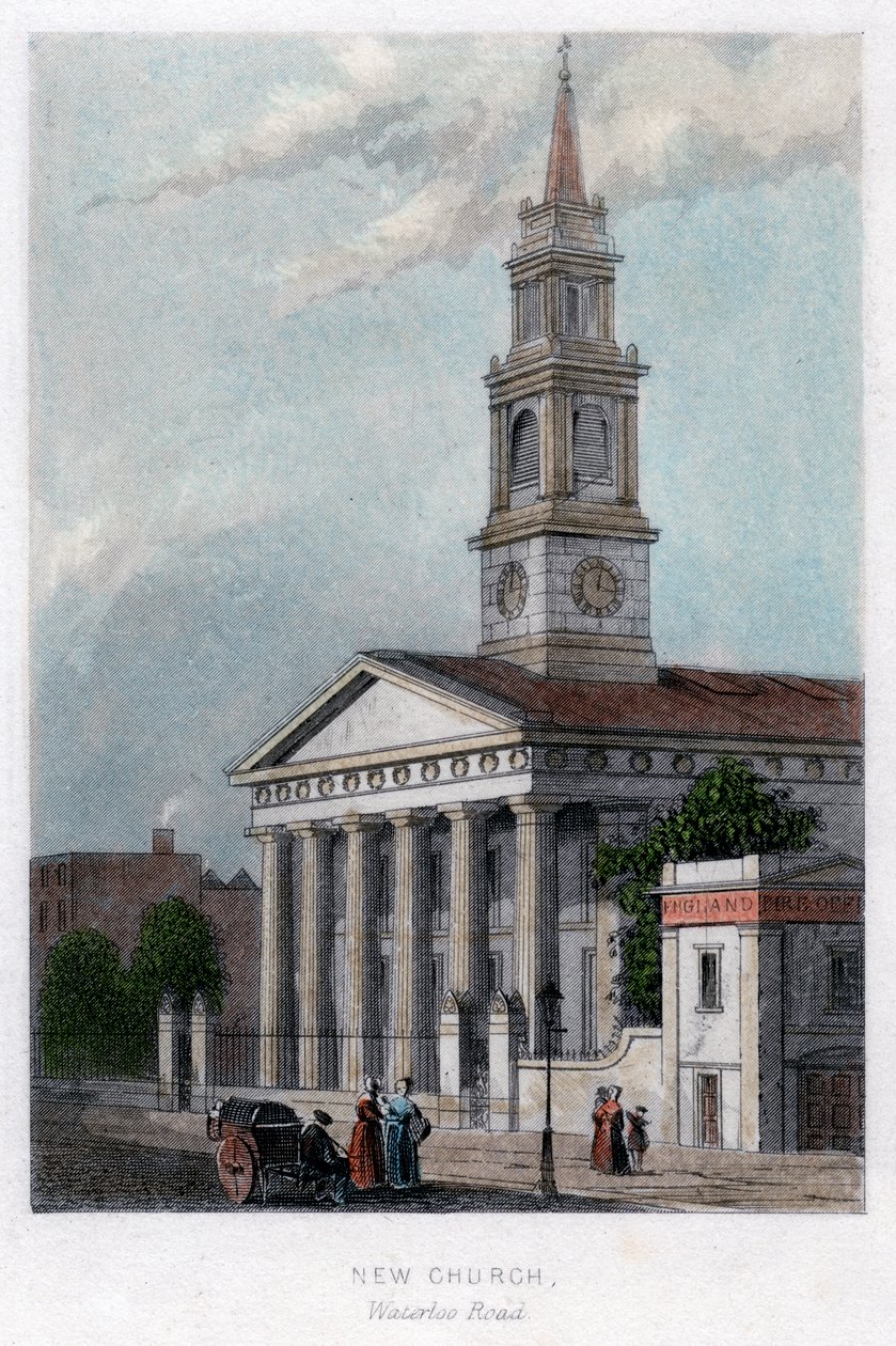 Ny kirke, Waterloo Road, London av Unbekannt