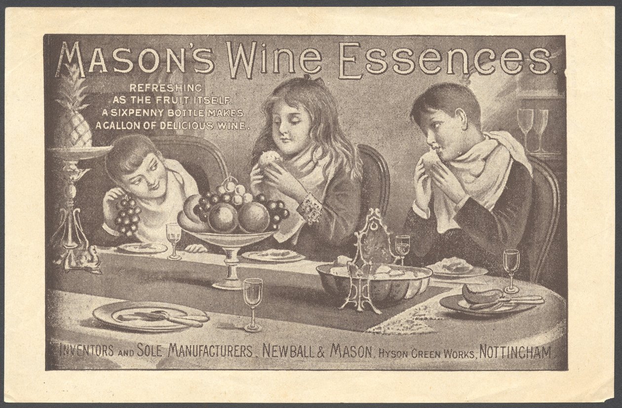 Newball and Mason Wine Essences, 1890-tallet av Unbekannt