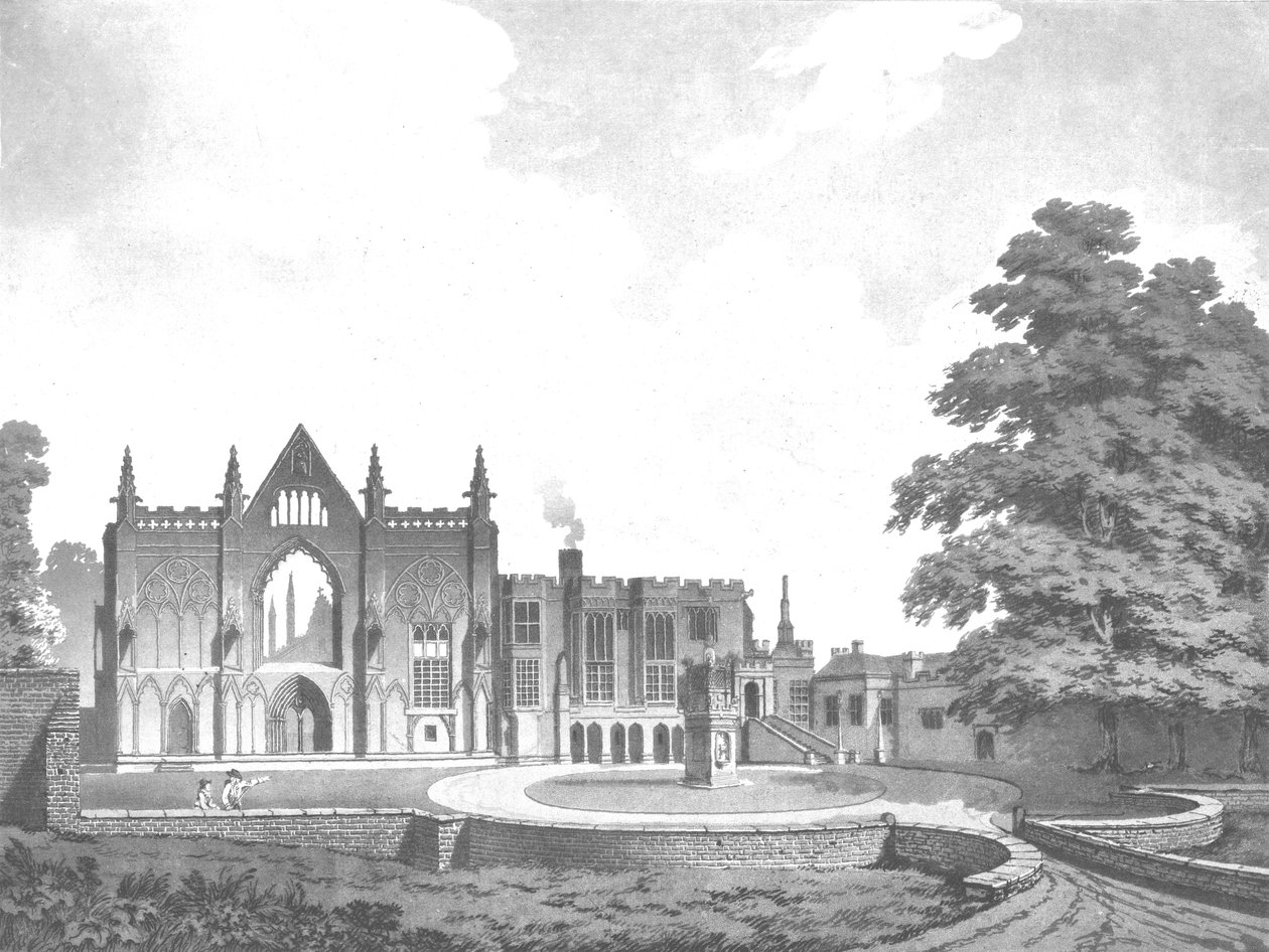 Newstead Abbey, Nottinghamshire, 1700-tallet av Unbekannt