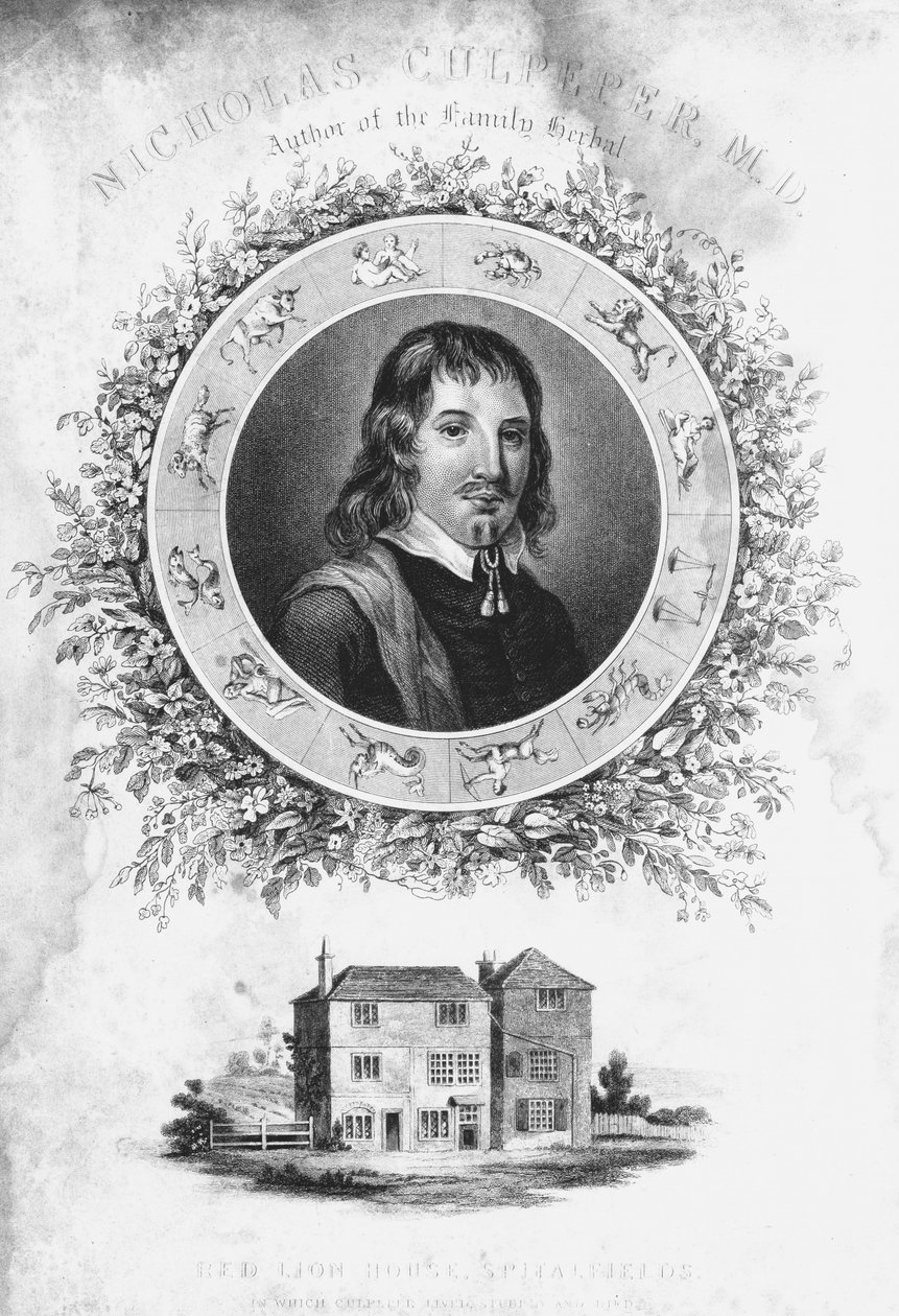 Nicholas Culpepper, ca 1650 1800-tallet av Unbekannt