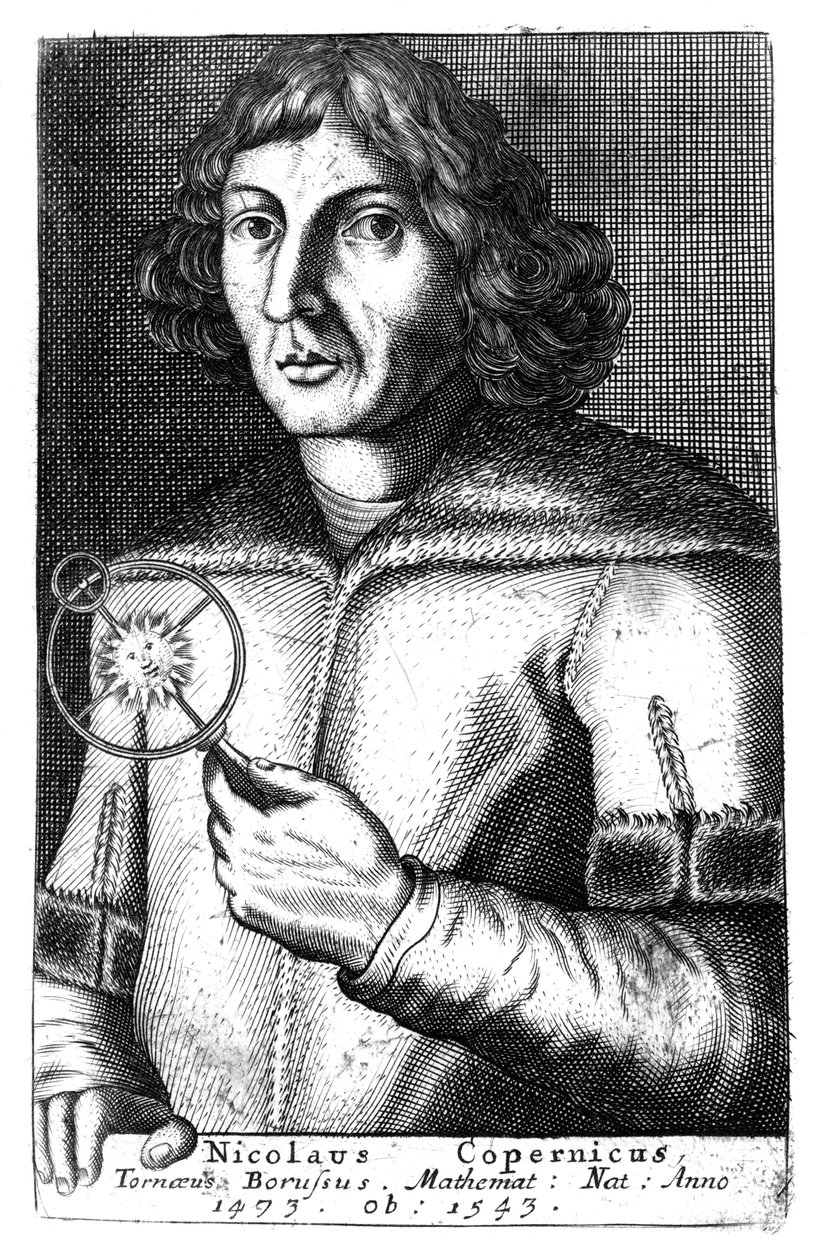 Nicolaus Copernicus , polsk astronom og matematiker av Unbekannt